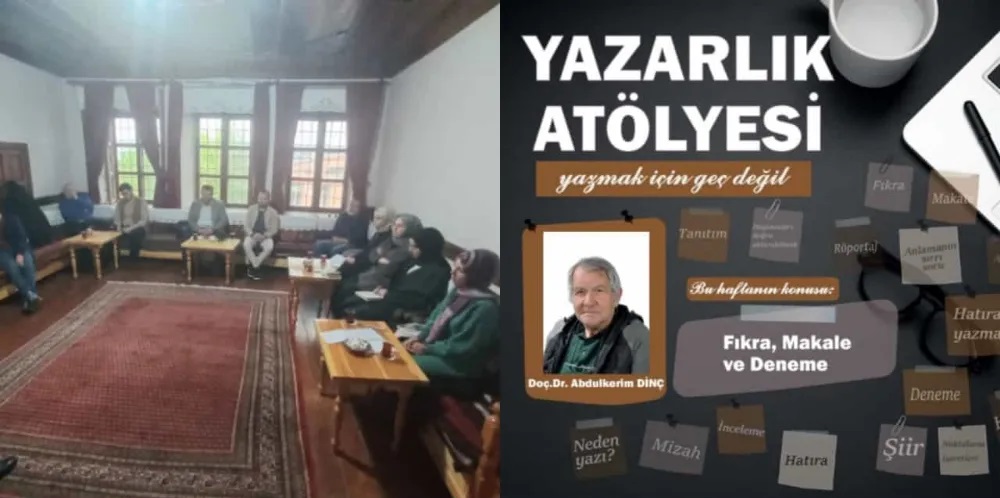 TYB Erzurum Yazarlık Atölyesinde eğitime devam