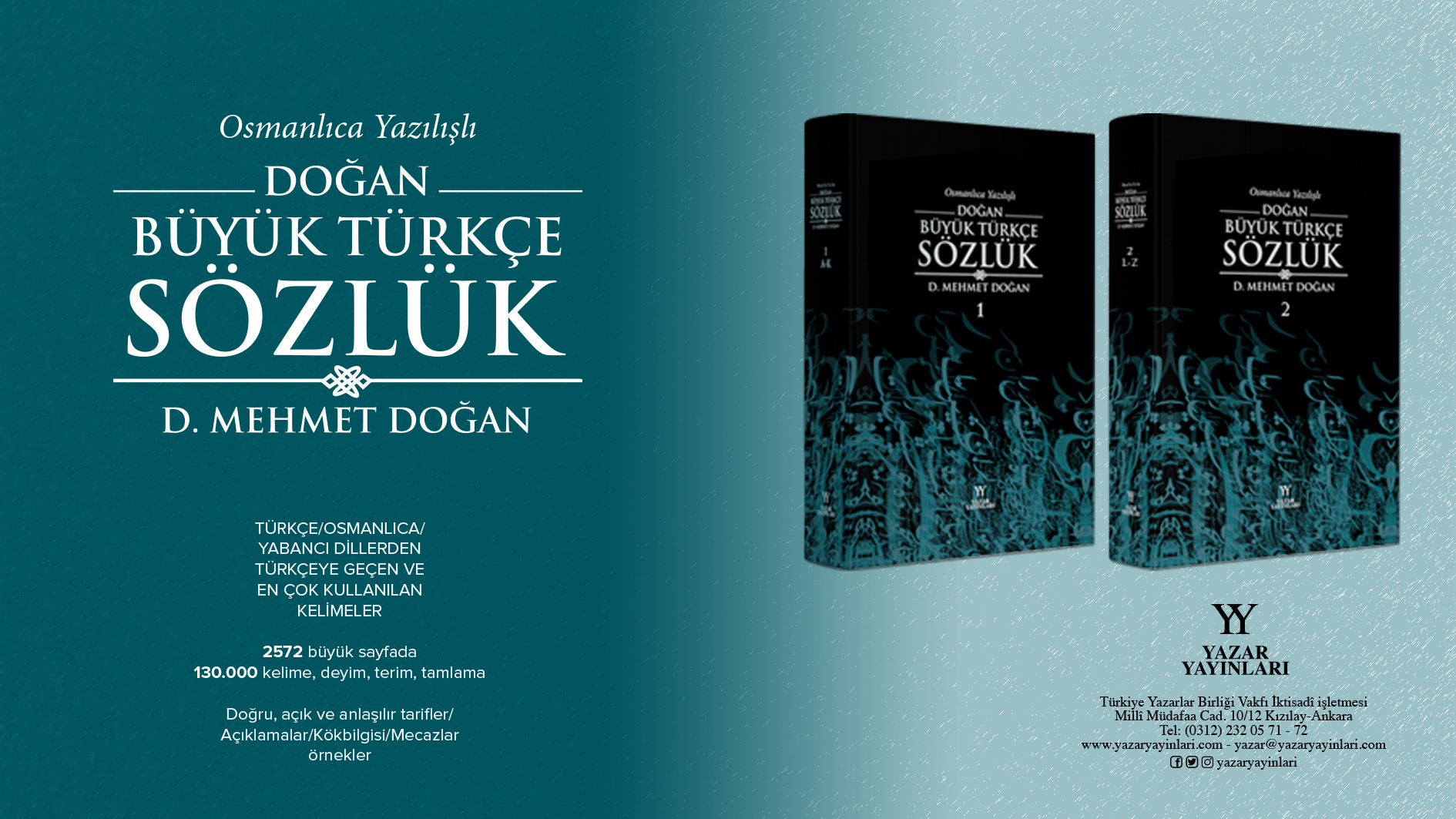 D. Mehmet Doğan Kitapları 9: Osmanlıca Yazılışlı Doğan Büyük Türkçe Sözlük