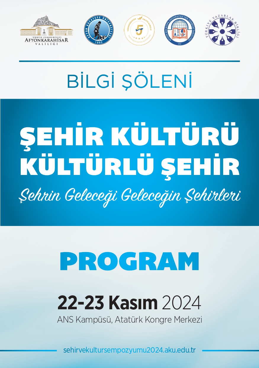 Şehir Kültürü Kültürlü Şehir Bilgi Şöleni Afyon’da yapılacak