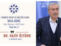 Dr. Nazif Öztürk “Taceddin Dergahı” kitabını fuarda imzalayacak