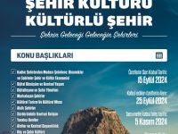 “Şehir Kültürü ve Kültürlü Şehir” bilgi şöleni Afyon’da düzenlenecek